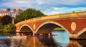 Rowers on the Charles River