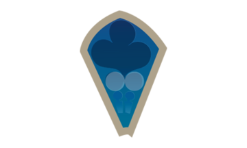 Blue slice representing spiritual wellbeing