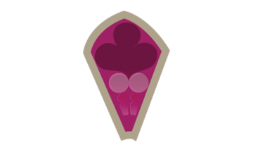 Pink slice representing vocational wellbeing